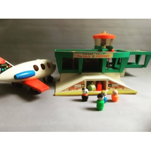 Vintage Fisher Price luchthaven